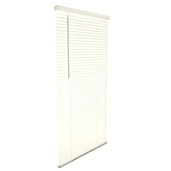 Living Accents Vinyl 1 in. Blinds 36 in. W X 64 in. H Alabaster Cordless MAX3664AL - main